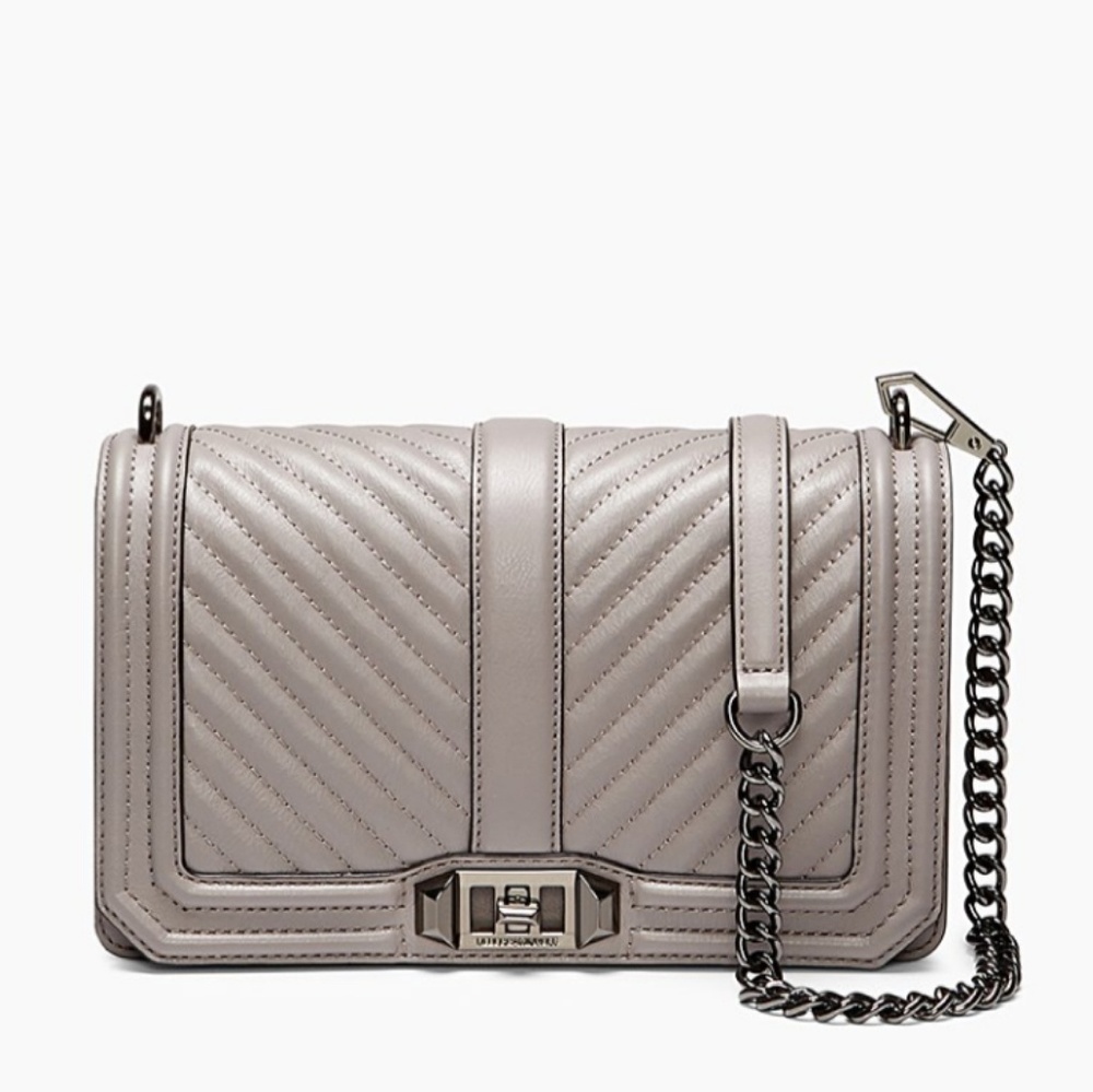 NWT, Rebecca Minkoff Grey Crossbody